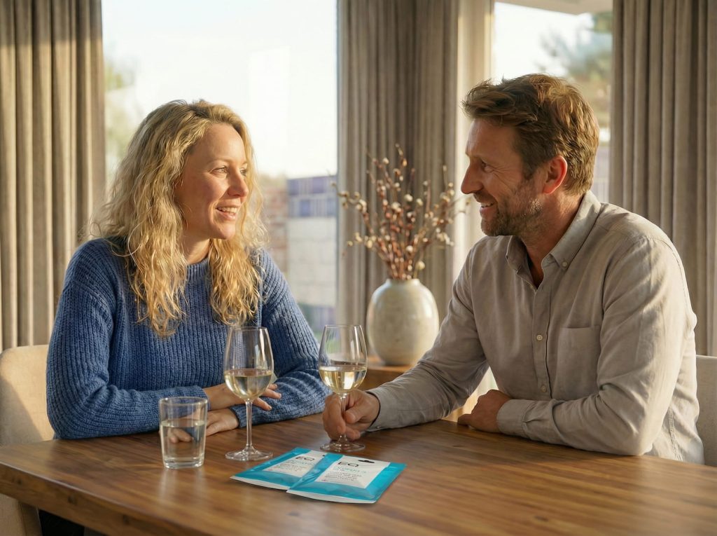 two people discusion